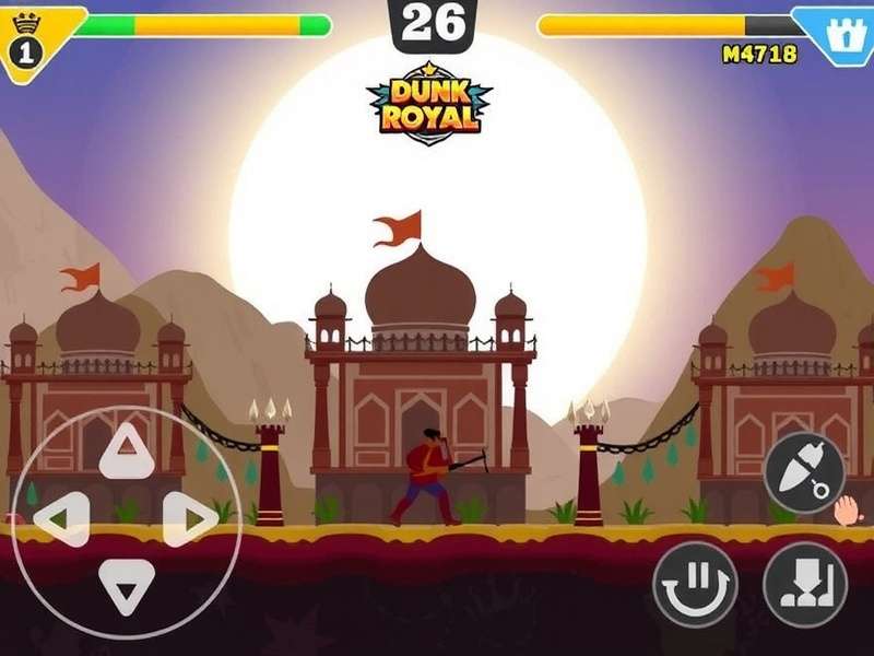 Rajasthan Dunk Royal Gameplay Screenshot